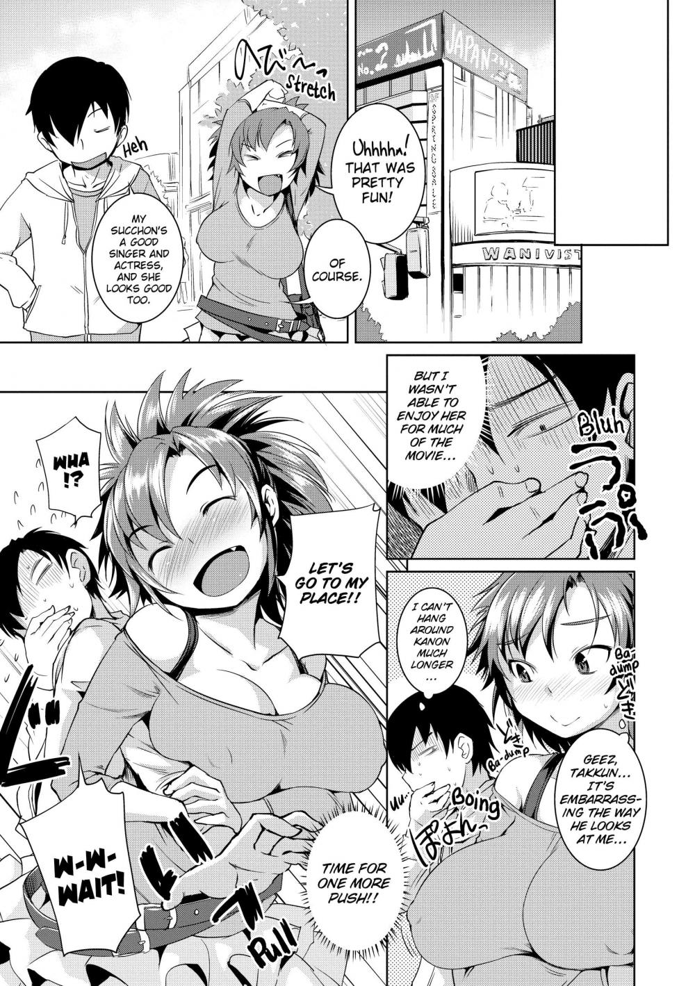 Hentai Manga Comic-Peachy-Butt Girls-Chapter 7 - childhood breast friend-5